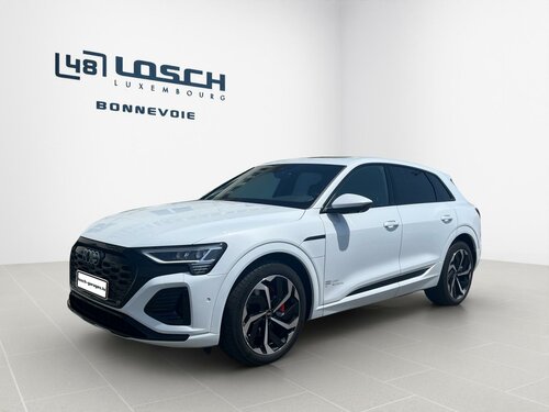 Audi Q8 e-tron S line 55 quattro White 2