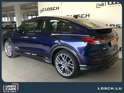 Audi Q4 e-tron Sportback Blue 4