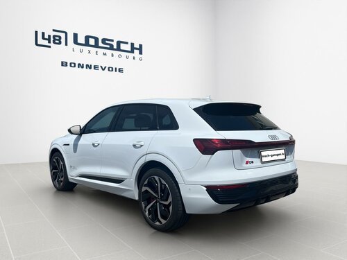 Audi Q8 e-tron S line 55 quattro White 4