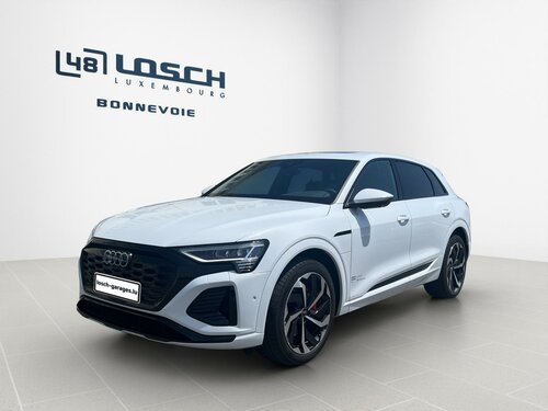 Audi Q8 e-tron S line 55 quattro White 0