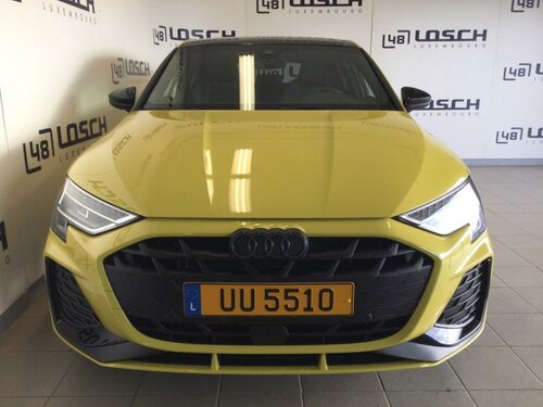 Audi A3 Sportback S line Yellow 1