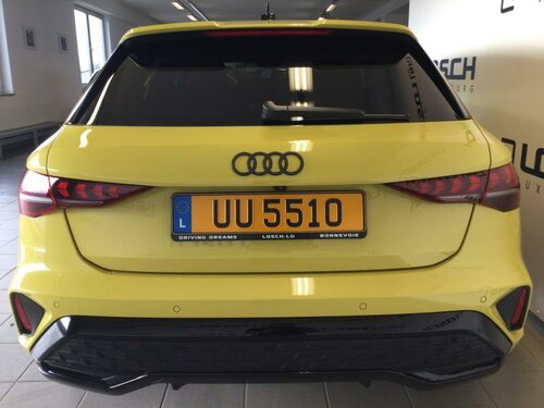 Audi A3 Sportback S line Yellow 4