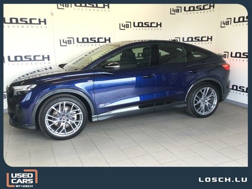 Audi Q4 e-tron Sportback Blue 1