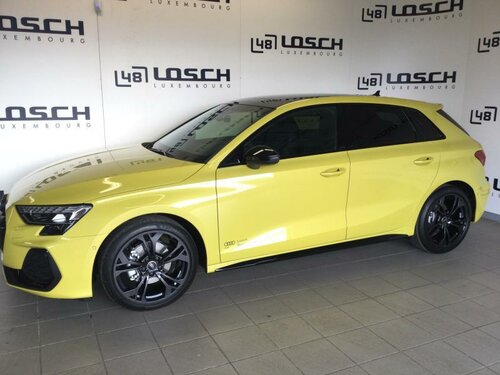 Audi A3 Sportback S line Yellow 2
