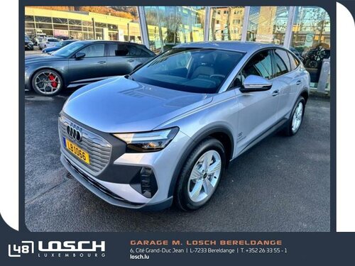 Audi Q4 e-tron 45 Sportback Silver 10