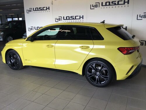 Audi A3 Sportback S line Yellow 3
