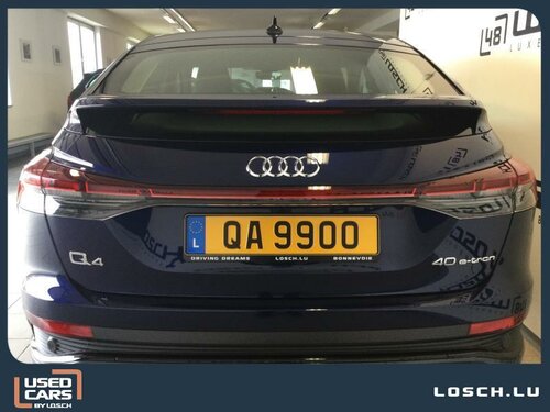 Audi Q4 e-tron Sportback Blue 5