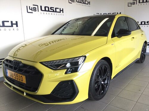 Audi A3 Sportback S line Yellow 0